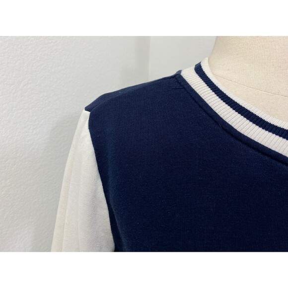 Ambiance Womans Jacket Large Bomber Academia Fleece Letter H School  Snaps Flaws - Picture 3 of 14